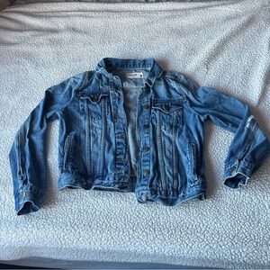 Distressed Jean Jacket